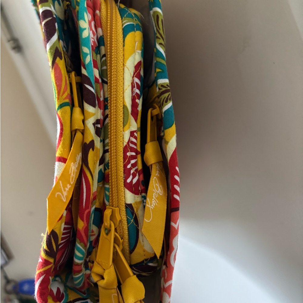 Vera Bradley Multicolor Paisley Roll-up Travel Bag - Picture 6 of 8